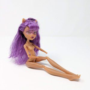 Monster High Clawdeen Wolf Doll Haunted Getting Ghostly Nude No Hands 2014 Ghost